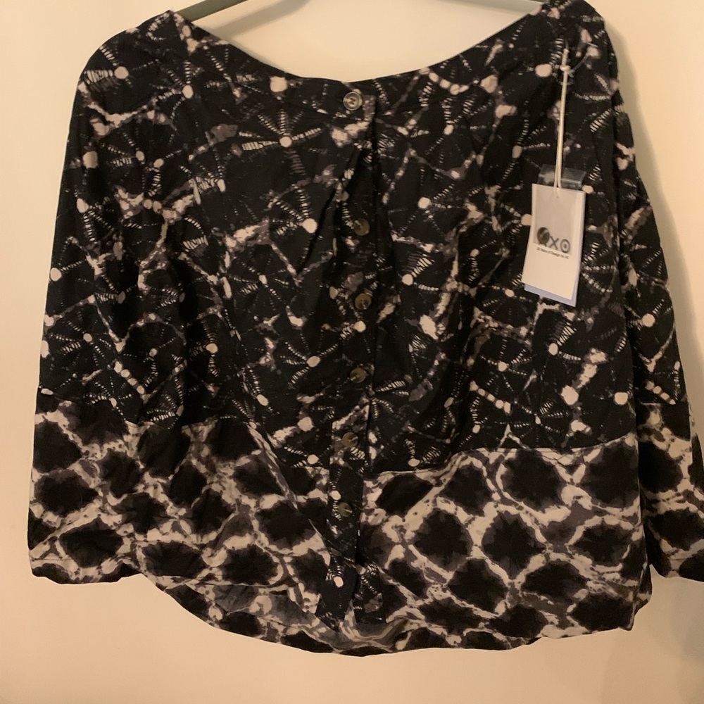 Thankoon for Target Womens Skirt Size 20 Tie Dye Button Front A Line